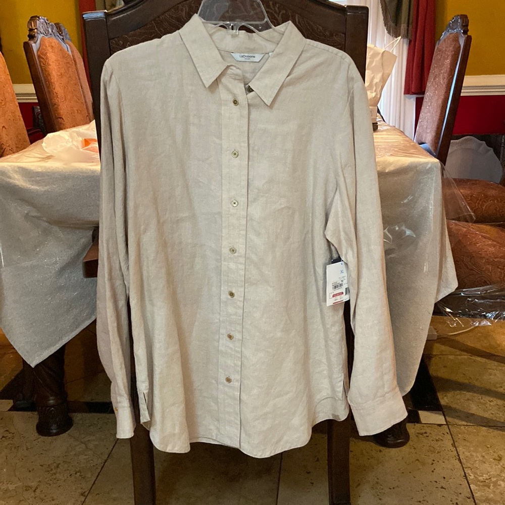 Liz Claiborne Linen blouse